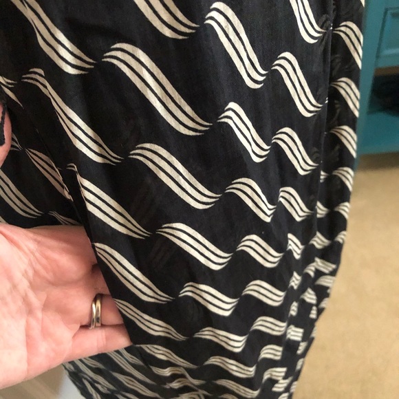 Anthropologie Dress with Orange print sash - Picture 6 of 6